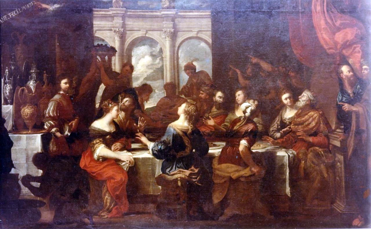 Banchetto di Baldassarre - Musei di Palazzo Farnese, Piacenza